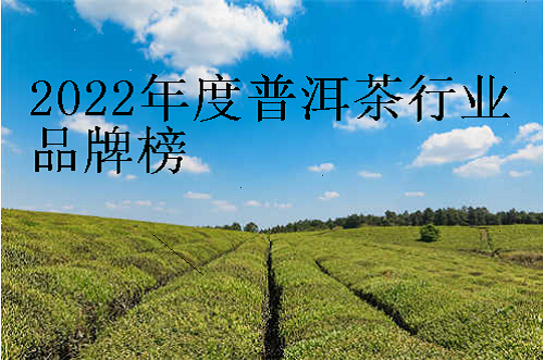2022年度普洱茶行业品牌榜